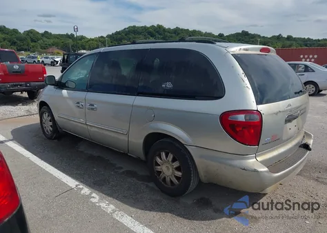 2007 Chrysler Town & Country Touring из США, поврежденный, VIN 2A4GP54L47R140896